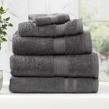 5 Piece Marisse Bamboo & Cotton Bathroom Towel Set